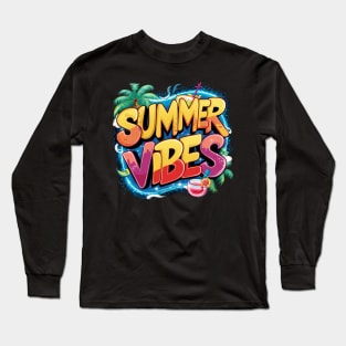 Summer Vibes Long Sleeve T-Shirt